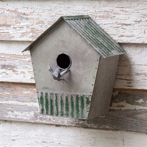 corrugated metal for bird house was purchased by|Metal Roof Bird Houses .